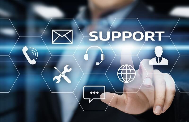 Support at your finger tips